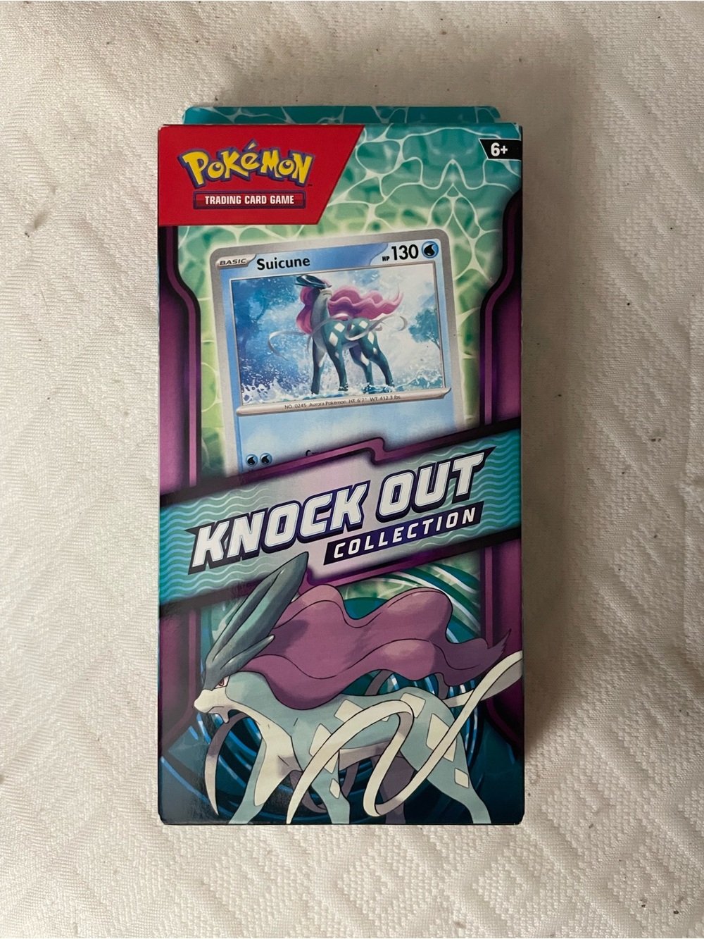 Pokémon TCG Knock Out Collection Suicune Promo Box